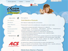 Tablet Screenshot of dom-dziecka.pleszew.co